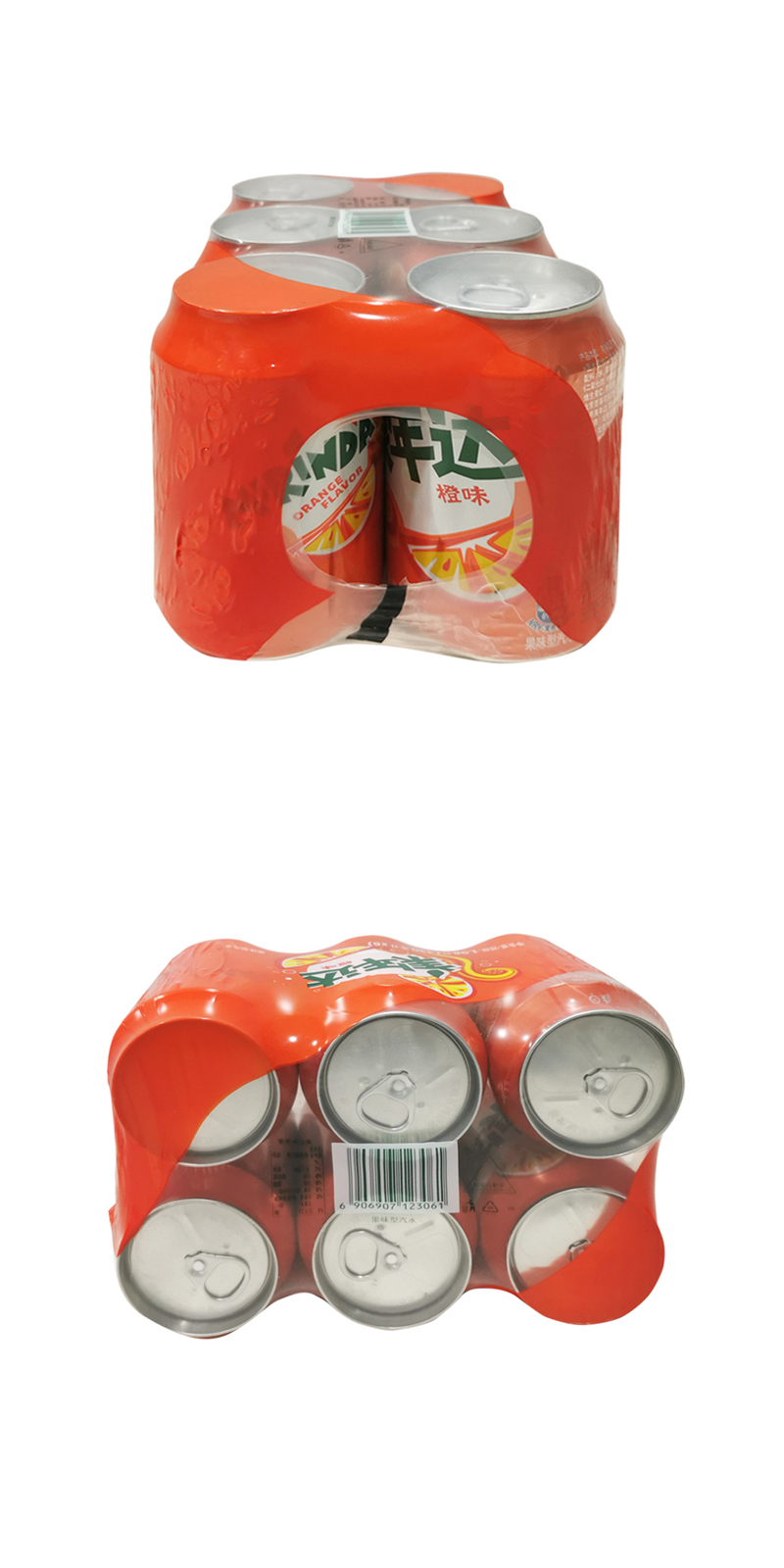 百事美年达橙330ml*6